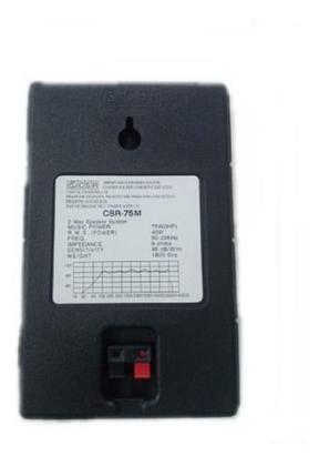 Imagem de Caixa De Som Acústica Ambiente Csr 75m 40w Rms 8 Ohms Par - Preto - ACUSTICA