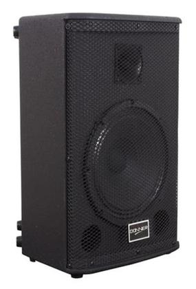 Caixa de som acústica ativa 2 vias saga 8 150 w rms - donner