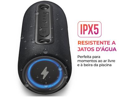 Imagem de Caixa de Som Aiwa AWS-SP-04-LB Bluetooth Portátil 40W USB