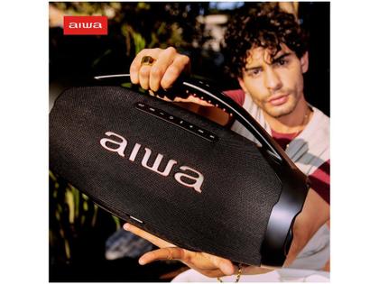 Imagem de Caixa de Som Aiwa Boombox Plus AWS-BBS-01-B Bluetooth Amplificada 200W USB