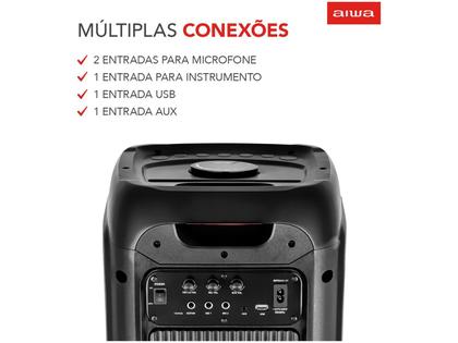 Imagem de Caixa de Som Aiwa Partybox PB-01 Bluetooth 15H USB 200w RMS