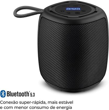 Imagem de Caixa de Som Aiwa Speaker 15w Ipx4 - Aws-sp-03-b Preto