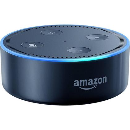 Caixa De Som Amazon Alexa Echo Dot 2 Geração Preto - Caixas de Som