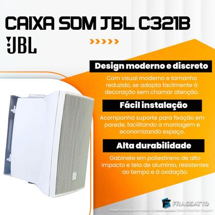 Imagem de Caixa de Som Ambiente Jbl Selenium C321 Branca Area Gourmet Home
