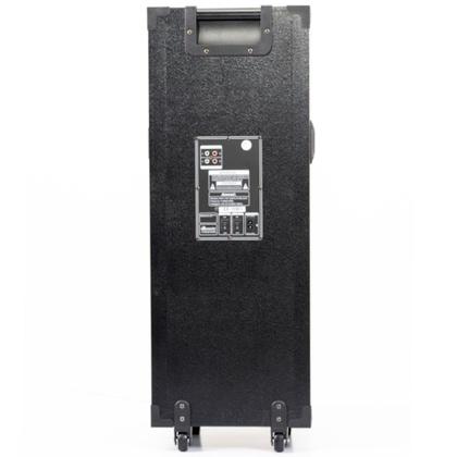 Imagem de Caixa de som amplificada 1100W RMS com 2 Woofers 8" Luz Led e Bluetooth - Black ACA 1101 (110V/220V)
