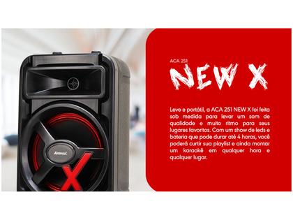 Imagem de Caixa de Som Amplificada Bluetooth Amvox