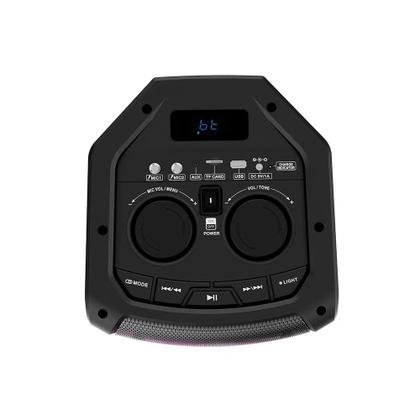 Imagem de Caixa de Som Amplificada com Bluetooth, USB, Micro SD e 2 Woofers 600W Pulse - SP504