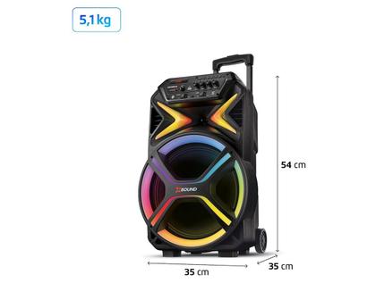 Imagem de Caixa de Som Amplificada Mondial Cm-550-l 550w Rms Preto Bivolt