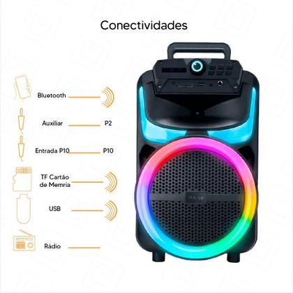 Imagem de Caixa de Som Amplificada Multilaser Pulse Burst SP402E