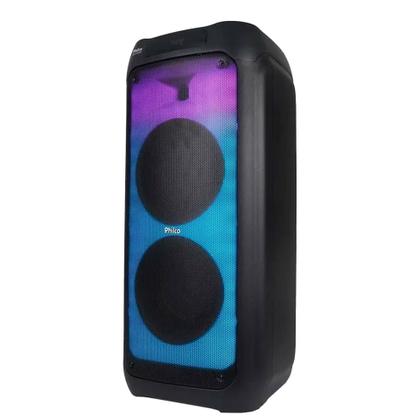 Imagem de Caixa de Som Amplificada PCX10101 Full LED Bluetooth 2000W - 3 Mic