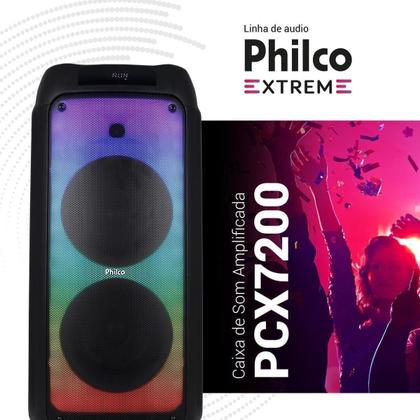 Imagem de Caixa de Som Amplificada Philco 1350W Bluetooth V5.3 PCX7200 Bivolt
