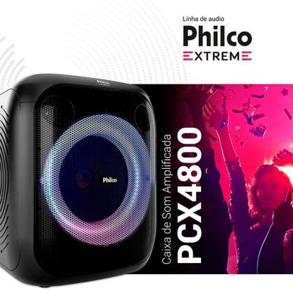 Imagem de Caixa de Som Amplificada Philco PCX4800, 380W, Flash Lights - 56603792