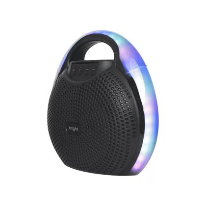 Imagem de Caixa de Som Amplificada Portátil Bluetooth Bateria Color Drip Bright 100w Bivolt com Led Radio FM
