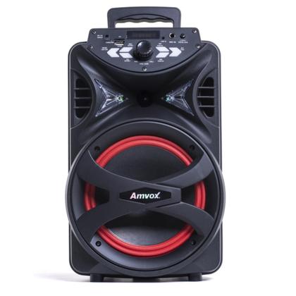Imagem de Caixa de Som Amplificada Preta Bivolt Bluetooth Aca 255 Hit 250w Amvox