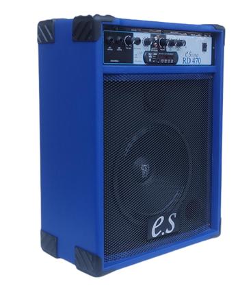 Imagem de Caixa De Som Amplificada Teclado, Microfone, Bluet 10'' 60w