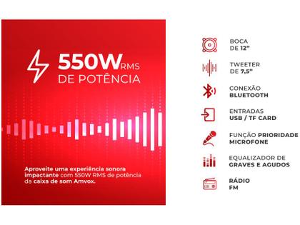 Imagem de Caixa de Som Amvox ACA 550 Strondo II