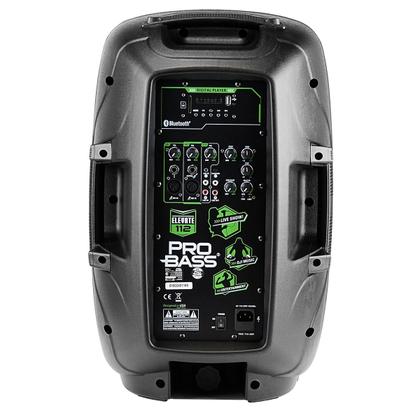 Imagem de Caixa De Som Ativa Elevate 112 800w Com Bluetooth Display MP3 USB TWS Probass Bivolt