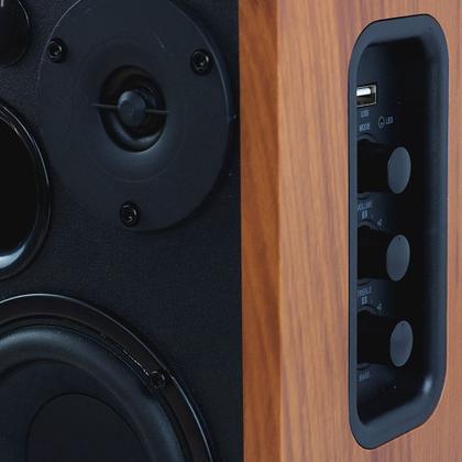 Imagem de Caixa De Som Ativa Monitor Bluetooth Óptico Tomate Mts 2026