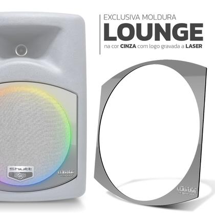 Imagem de Caixa De Som Ativa Shutt Retrô Lounge RGB 480w Woofer Xplode 12 Pol Driver Titânio Bivolt Bluetooth