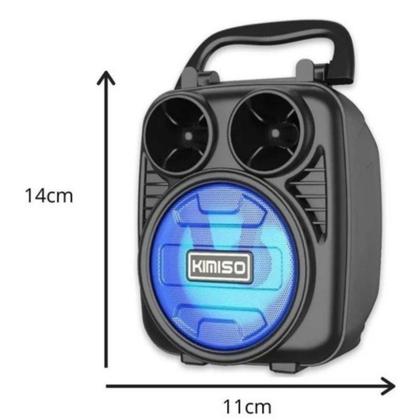 Imagem de Caixa De Som Bluetooth 5.0 Potente Bateria De Longa Duração - Altomex