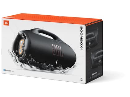 Imagem de Caixa de Som Bluetooth À Prova D'água Boombox 4 JBL, Preta - JBLBOOMBOX4BLKBR