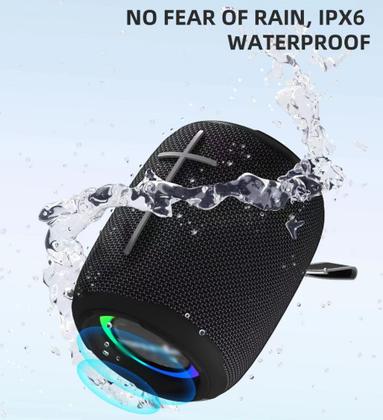 Imagem de Caixa De Som Bluetooth Ipx6 Resistente a Água 10w Rms Kimaster K400 Camuflado