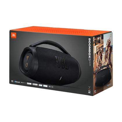 Imagem de Caixa De Som Bluetooth Jbl Boombox 3 Wifi 80w Midnight Black