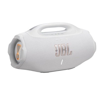 Caixa de Som Bluetooth JBL Boombox 4 210W Branca, IP68 à Prova de respingos d'água, JBLBOOMBOX4WHTBR,...