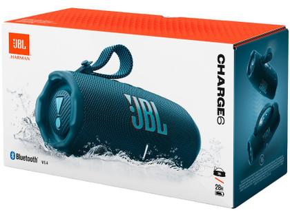 Caixa de Som Bluetooth JBL Charge 6, Powerbank Integrado, IP67