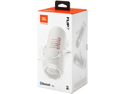 Imagem de Caixa de Som Bluetooth Jbl Flip 7 Prova Dágua Branco
