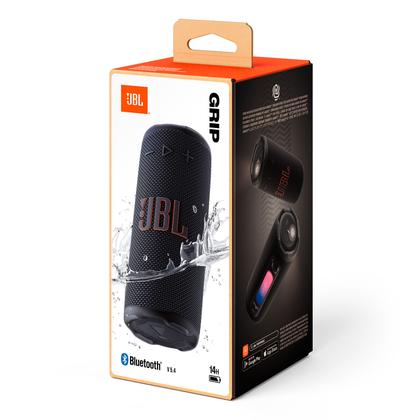 Imagem de Caixa De Som Bluetooth Jbl Grip Preto Portátil Com Luz