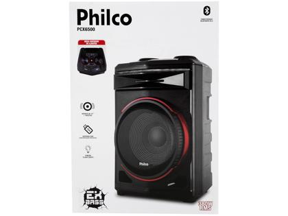 Caixa de Som Bluetooth Philco PCX6500 Acústica - 380W - Caixa de