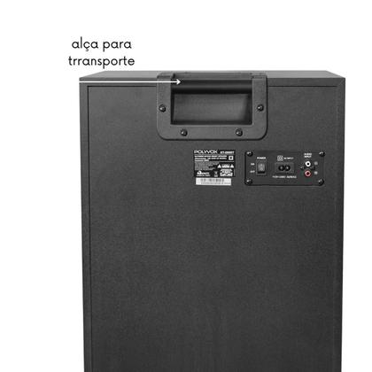 Imagem de Caixa de Som Bluetooth Polyvox TWS Torre XT-2000T