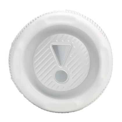 Imagem de Caixa de Som Bluetooth Portátil JBL Flip 7, 35W RMS, À Prova d'Água IP68, Bateria de 14h, Auracast, Branca - JBLFLIP7WHTBR