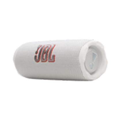 Imagem de Caixa de Som Bluetooth Portátil JBL Flip 7, 35W RMS, À Prova d'Água IP68, Bateria de 14h, Auracast, Branca - JBLFLIP7WHTBR