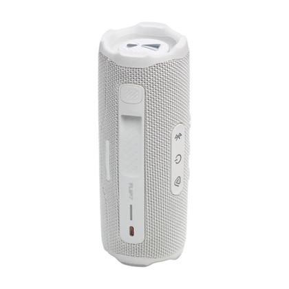 Imagem de Caixa de Som Bluetooth Portátil JBL Flip 7, 35W RMS, À Prova d'Água IP68, Bateria de 14h, Auracast, Branca - JBLFLIP7WHTBR
