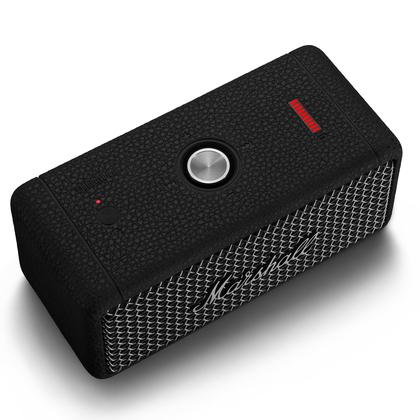 Caixa de Som Bluetooth Portátil Marshall Emberton II - Preto/Aço