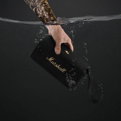 Caixa de Som Bluetooth Portátil Marshall Middleton - Preto