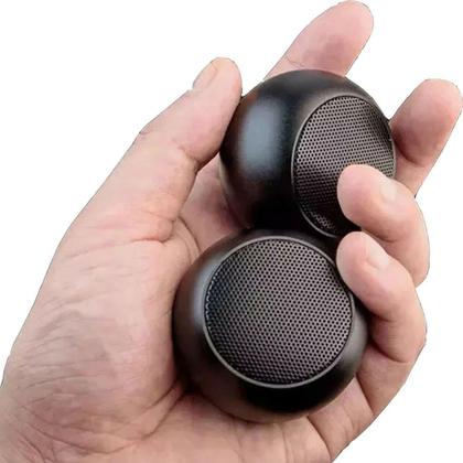 Imagem de Caixa de Som Bluetooth Portátil Mini Speaker TWS GOLD Dourada