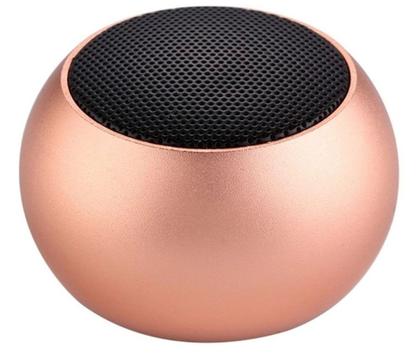 Imagem de Caixa de Som Bluetooth Portátil Mini Speaker TWS GOLD Dourada
