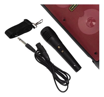 Imagem de  Caixa de Som Bluetooth Torre Portátil Ultra Booster com Microfone Potência e Versatilidade