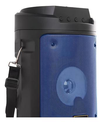 Imagem de  Caixa de Som Bluetooth Torre Portátil Ultra Booster com Microfone Potência e Versatilidade