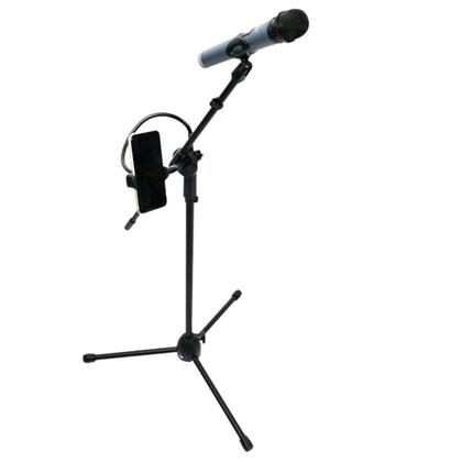 Imagem de Caixa de Som Bluetooth XC-812T 600W + 2 Mic sem Fio Polyvox + Tripé/ Suporte para Microfone