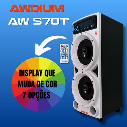 Imagem de Caixa de som bob residencial amplificada 450w bluetooth 110 220v com falantes de 6 polegadas bomber