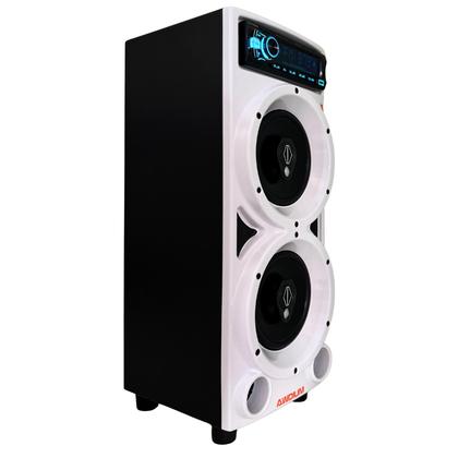 Imagem de Caixa de som bob residencial amplificada 450w bluetooth 110 220v com falantes de 6 polegadas bomber