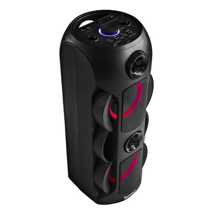 Imagem de Caixa de Som bomber Party 800 Watts Bluetooth Usb Portátil com 2 Subwoofers Black Preto