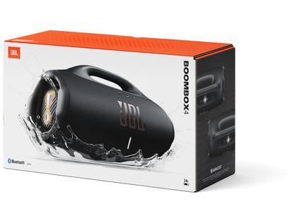 Caixa de Som Boombox 4 Bluetooth 210W Rms 34 Horas Bateria IP68