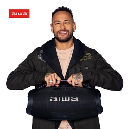 Imagem de Caixa De Som Boombox Aiwa AWSBBS01B 200w IP66 30hs De Bateria