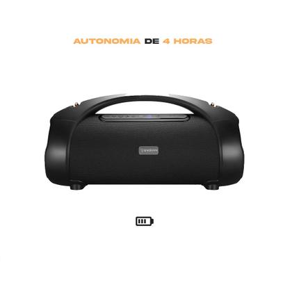Imagem de Caixa de som Boombox Intense Gradiente GSP300 Bluetooth USB 100W Amplificada Potente Portátil com Tweeter