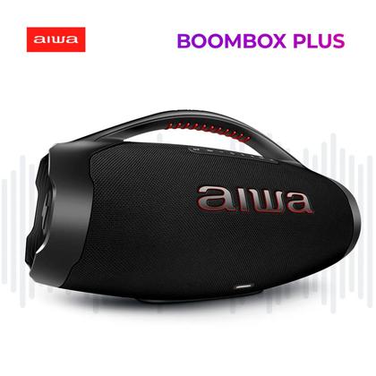Imagem de Caixa de Som Boombox Plus AIWA BBS-01-B 200W BT 30H IP66 USB